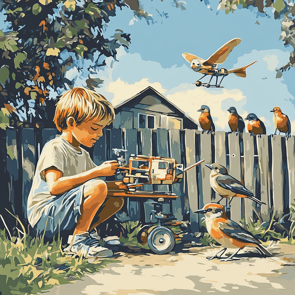 Syndrome Backyard Gadget paint by numbers