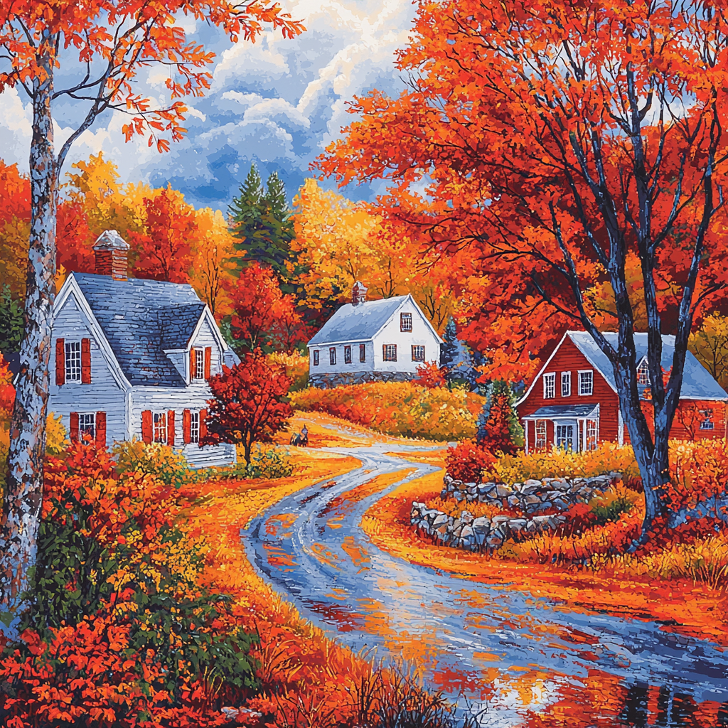Autumn Adventures Numbered Painting Kits