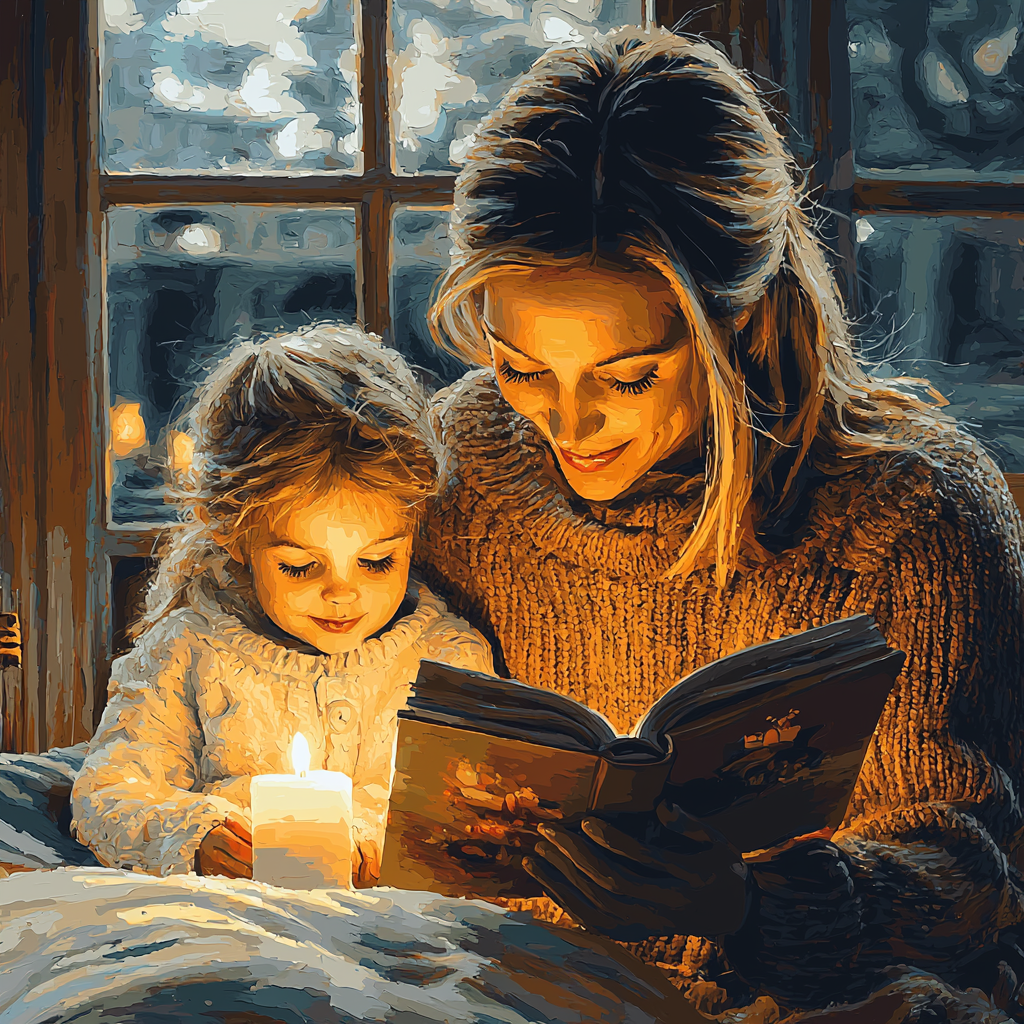 Tales By Candlelight Numbered Painting Kits