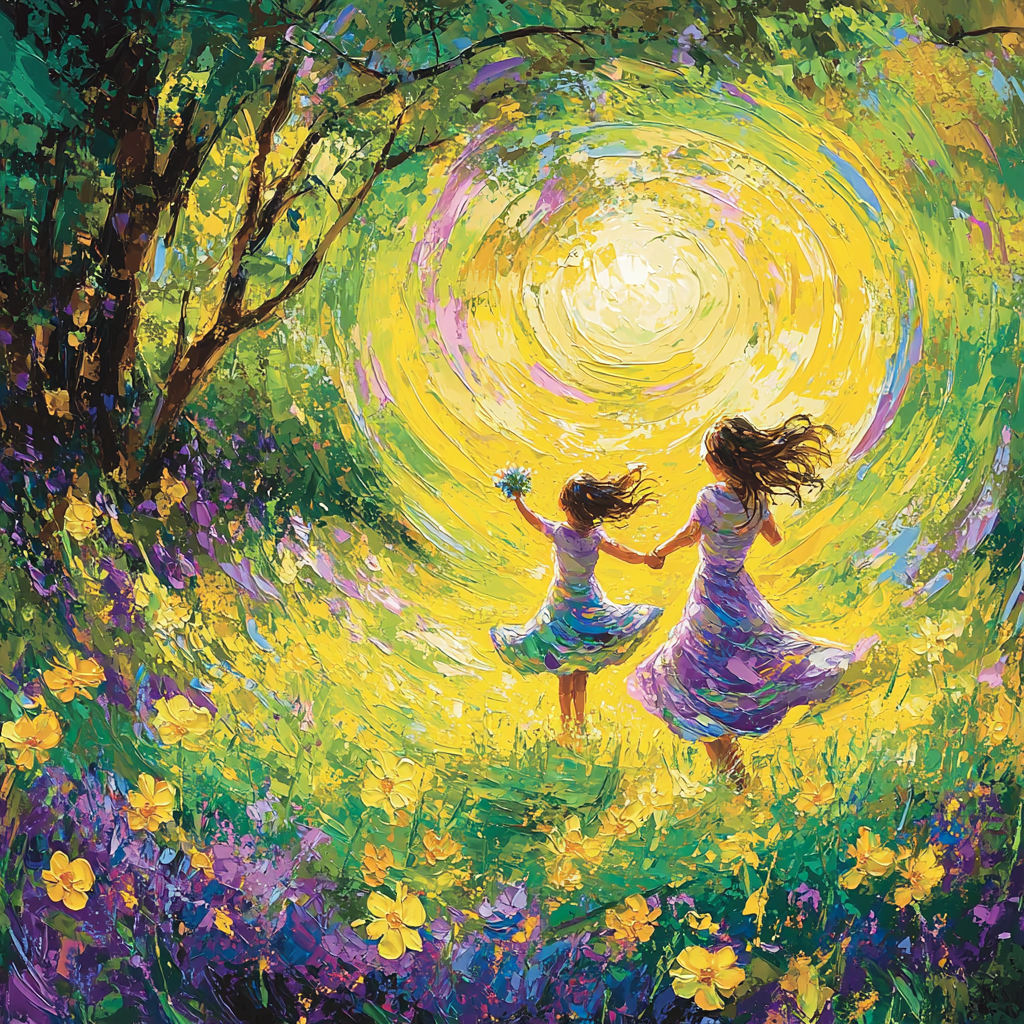 Dance Of The Meadow DIY Paint By Numbers