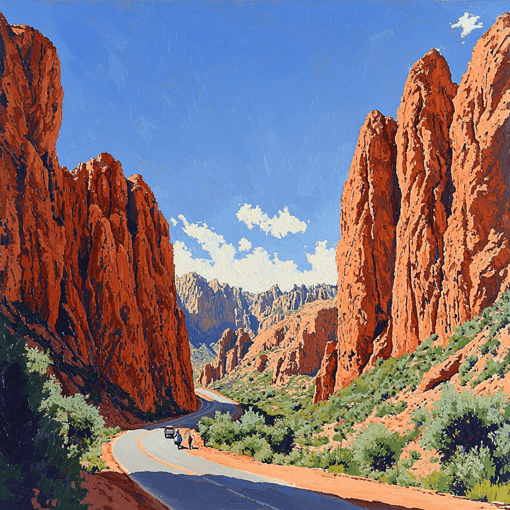 Dades Gorge - Tinghir Numbered Painting Kits