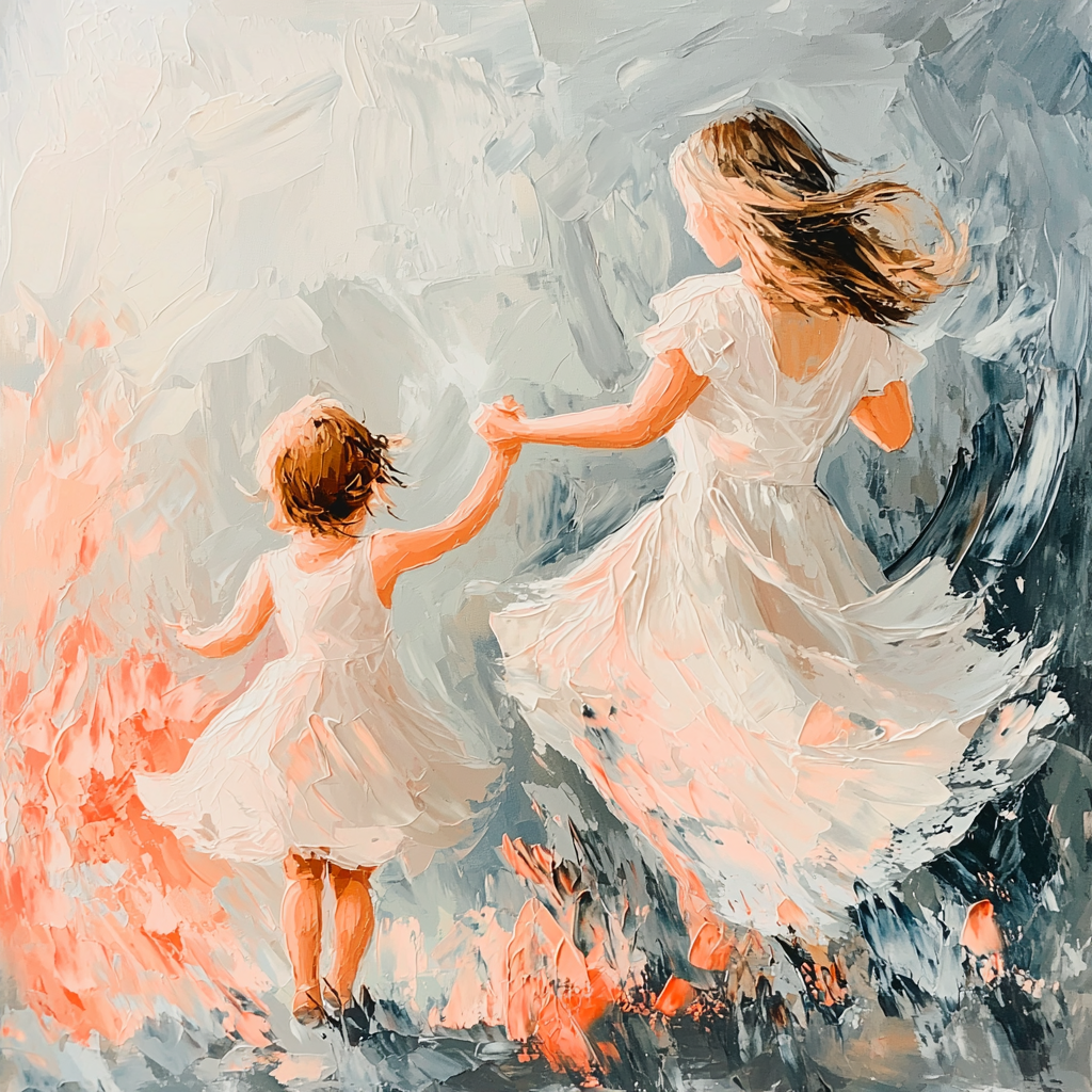 The Dance Of Tenderness DIY Paint By Numbers