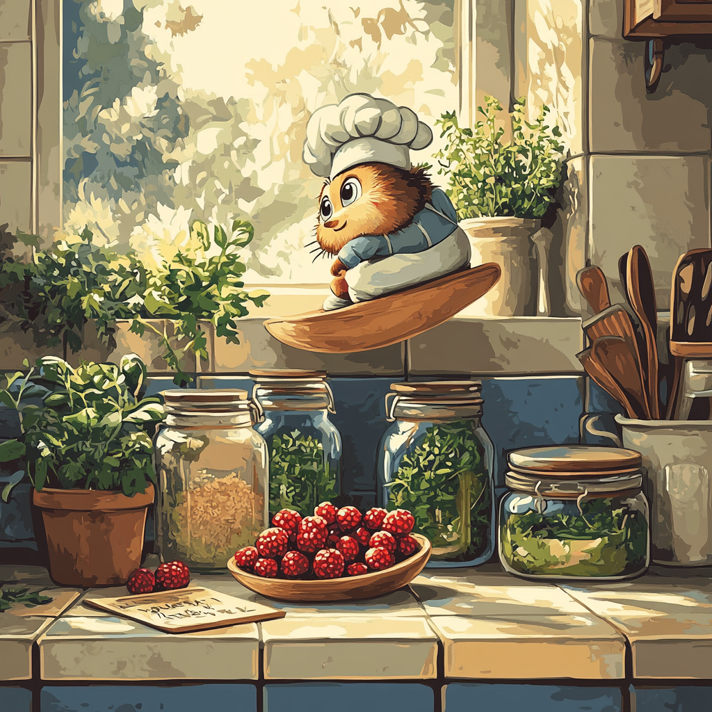 Ratatouille Remy Kitchen Dream paint by number