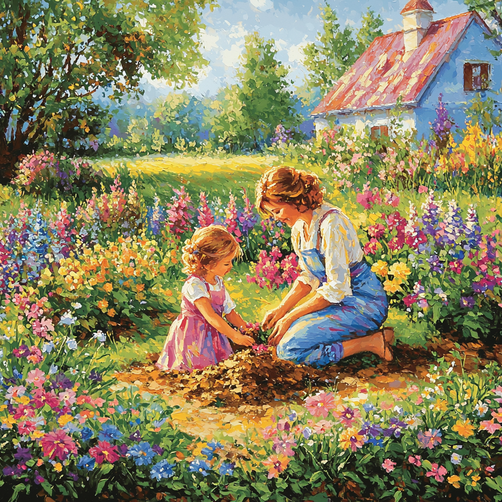 Sowing Seeds Of Love Paint By Number