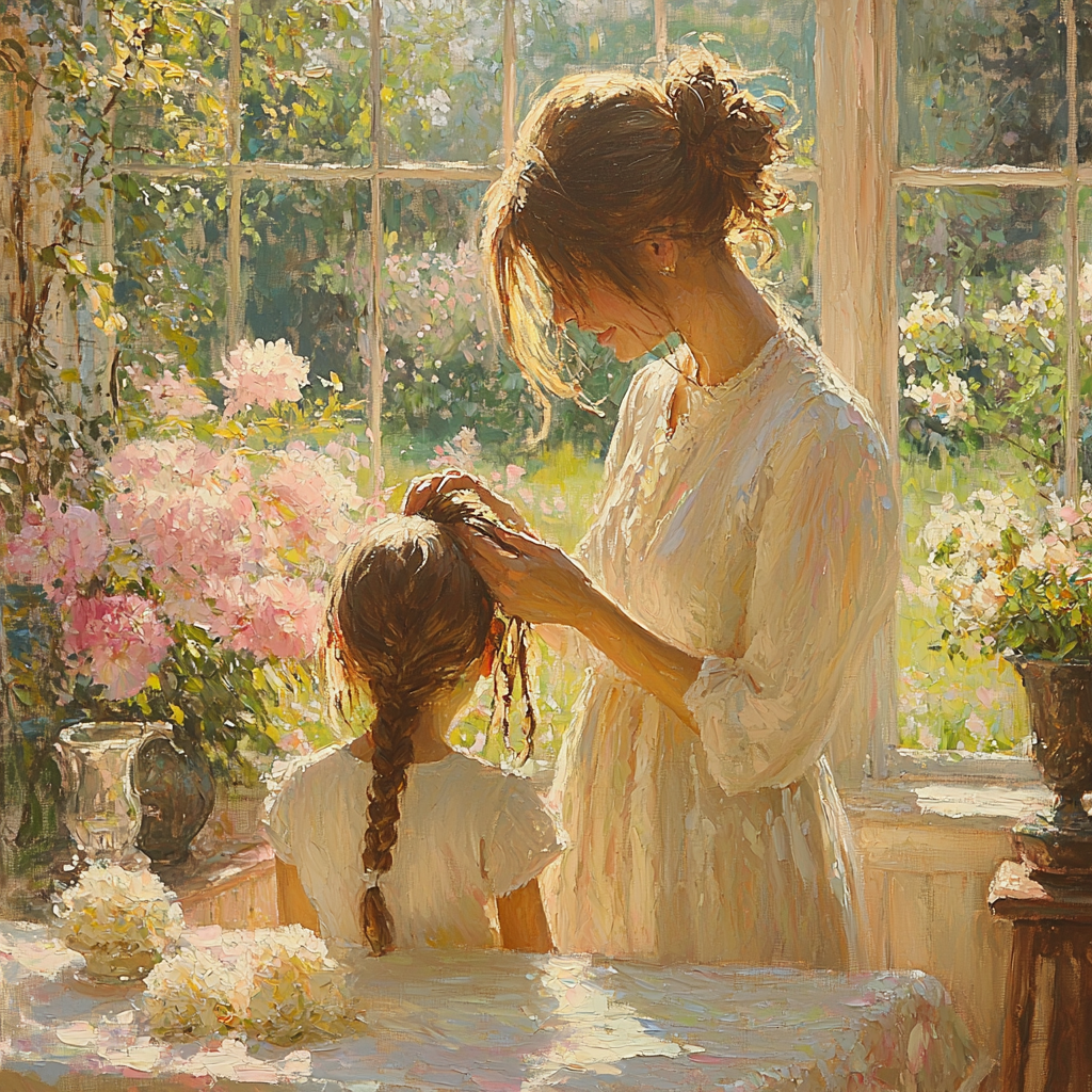 Tender Morning Ritual DIY Paint By Numbers