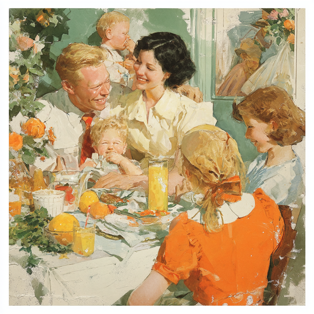 The Love Of Family Paint By Numbers