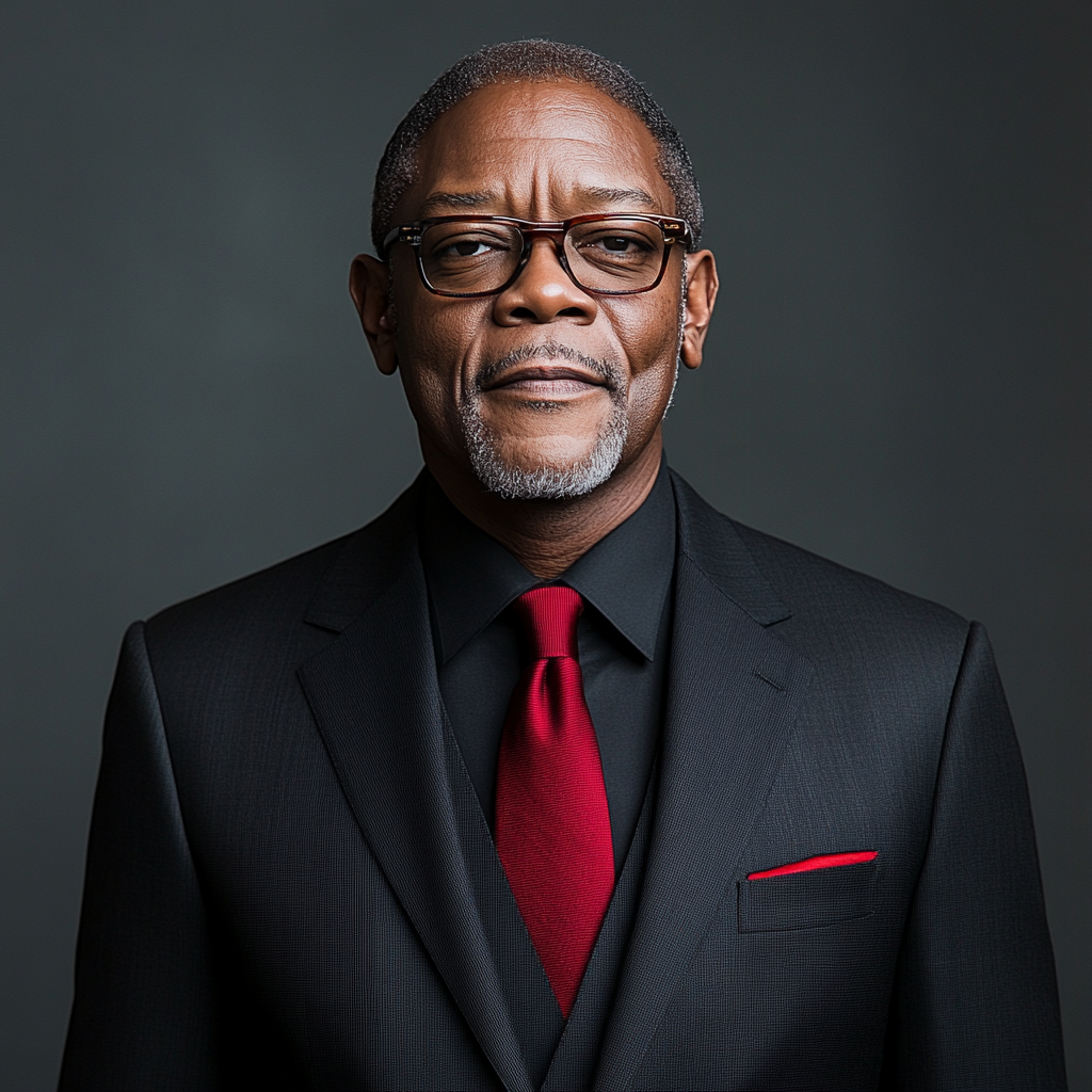 Samuel L. Jackson: Command At The Crossroads Of Cinematic Power Number painting