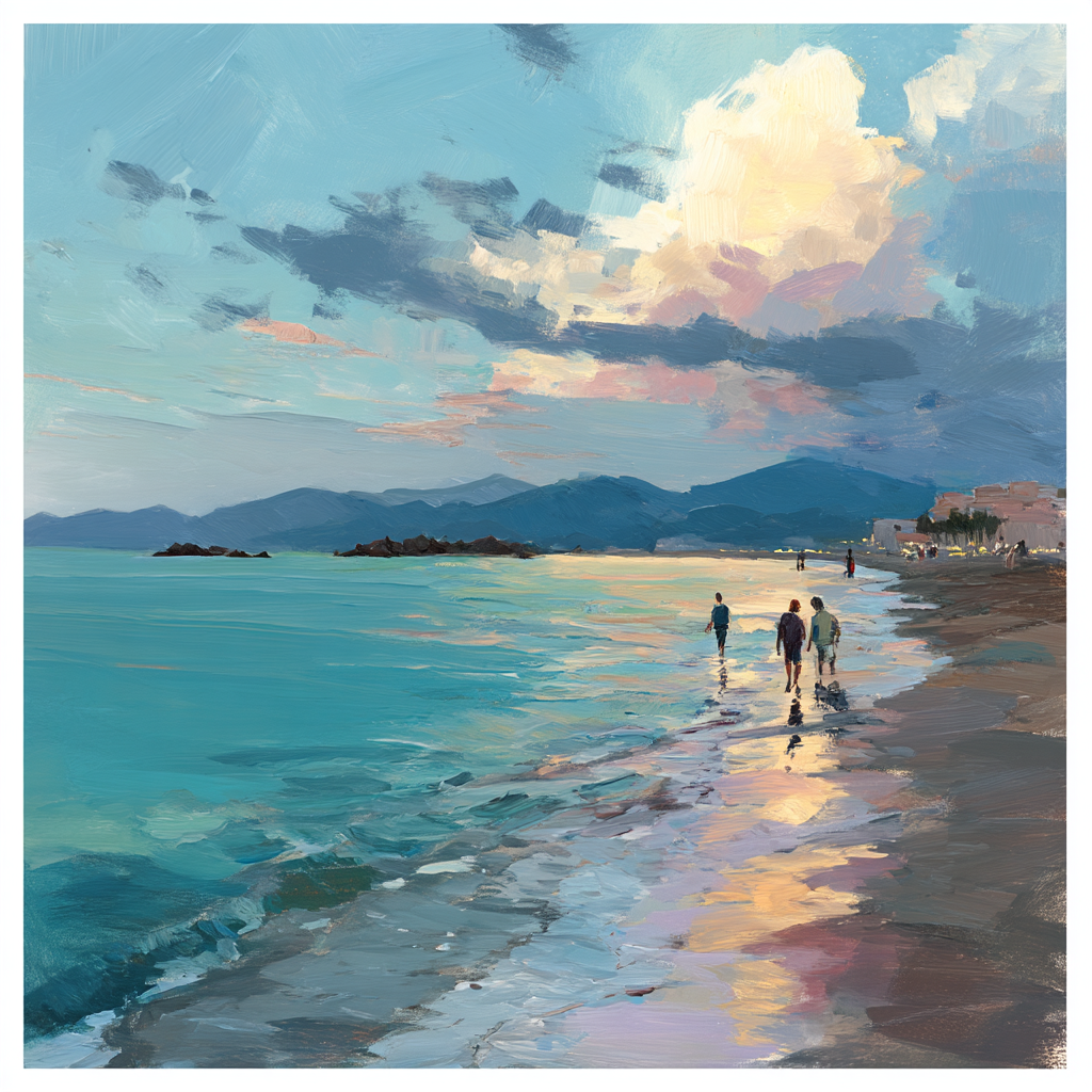 Sea Breeze Blessings Painting By Numbers Kit