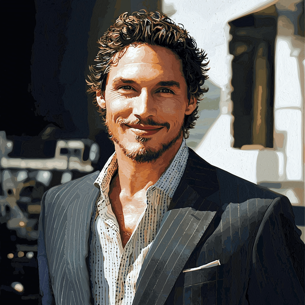 Matthew McConaughey: The Soulful Journey Of A Leading Man DIY Paint By Numbers
