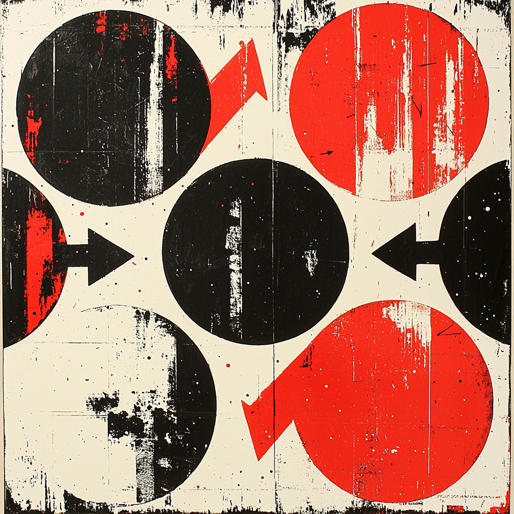 Banksy Inspired Cycle Of Excess Painting By Numbers Kit