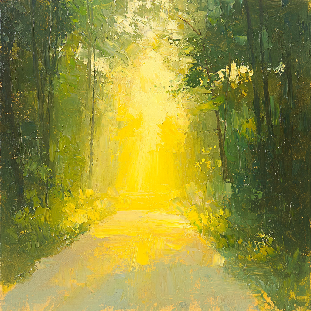 Cherished Morning Strolls Paint By Color