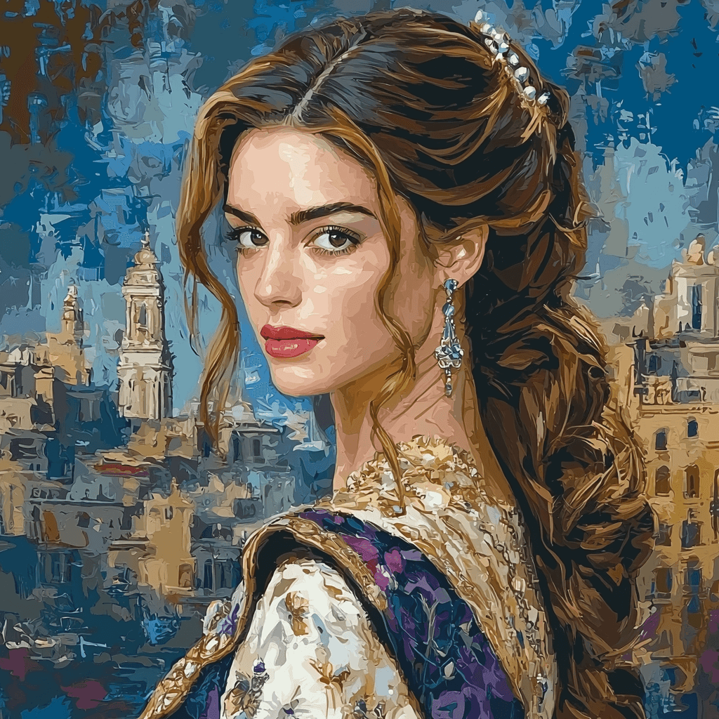 Anne Hathaway: The Transformative Grace Of A Modern Queen Painting By Numbers Kit