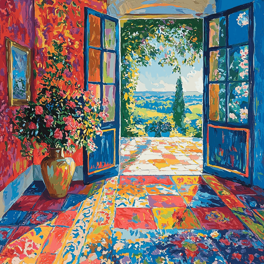 Henri Matisse Inspired Vibrant Stillness Painting By Numbers Kit