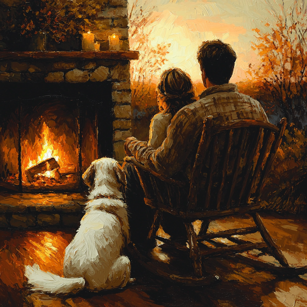 In The Comfort Of Love Paint By Numbers Art