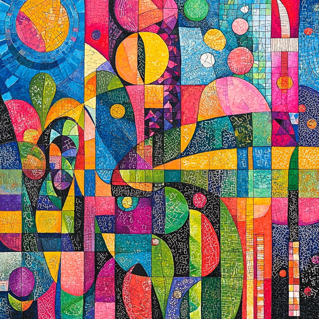 Paul Klee Inspired Whimsy Of Form Painting Number Kit