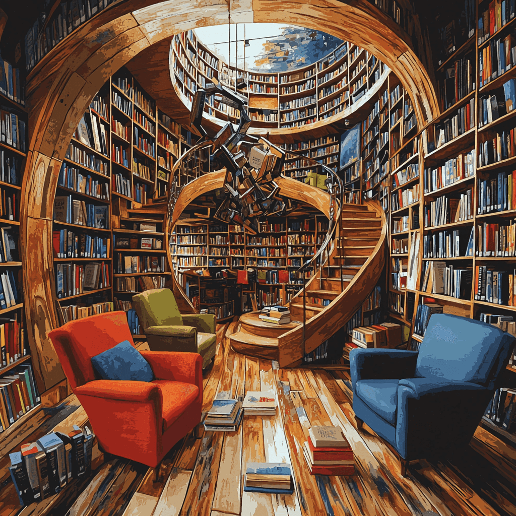 The Last Bookstore Paint By Numbers Kits