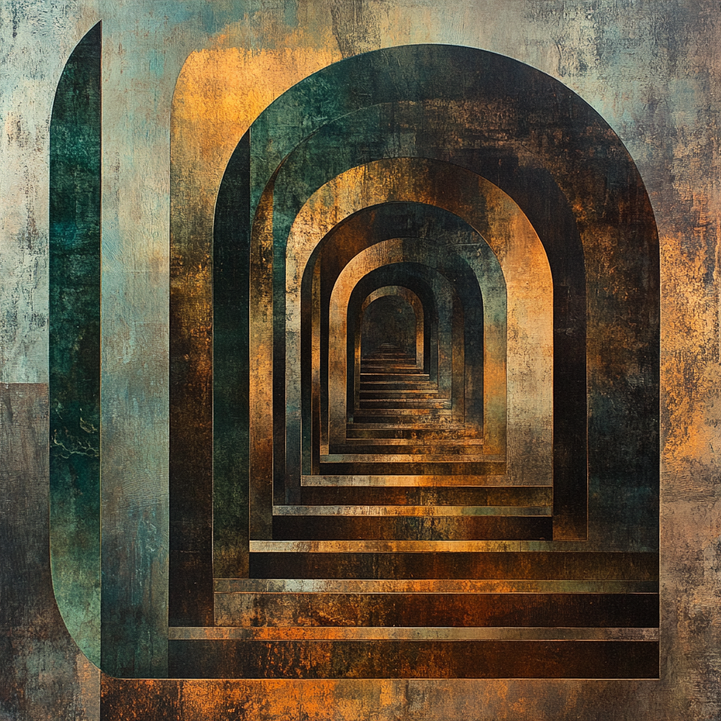 Max Ernst Inspired Subterranean Symphony DIY paint by numbers