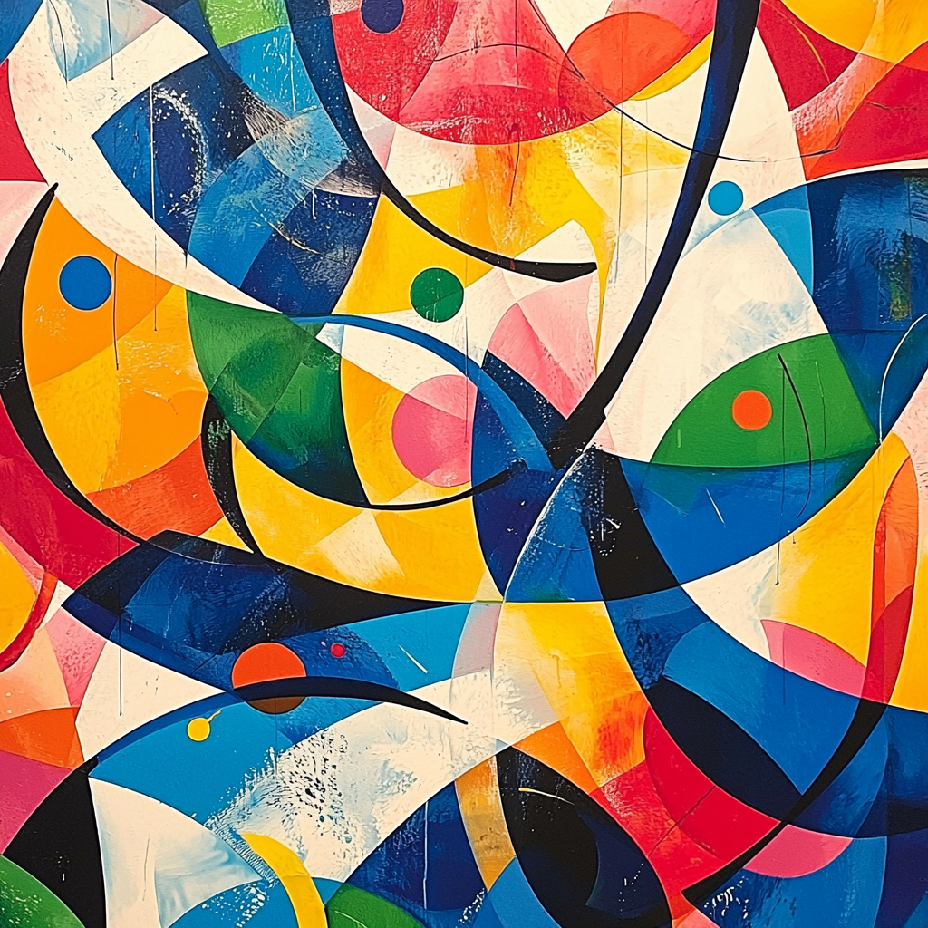 Joan Miró Inspired Whimsy In Motion Numbered Painting Kits