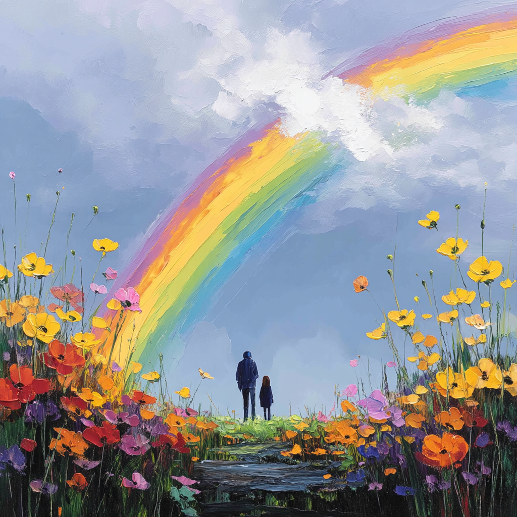 Rainbow Of Laughter Painting By Numbers Kit