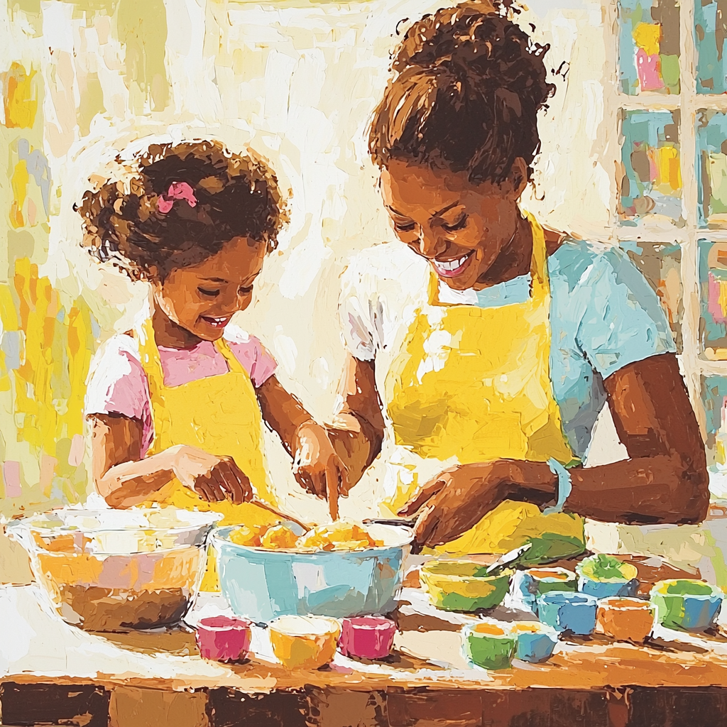 Mom's Little Helper Numbered Painting Kits
