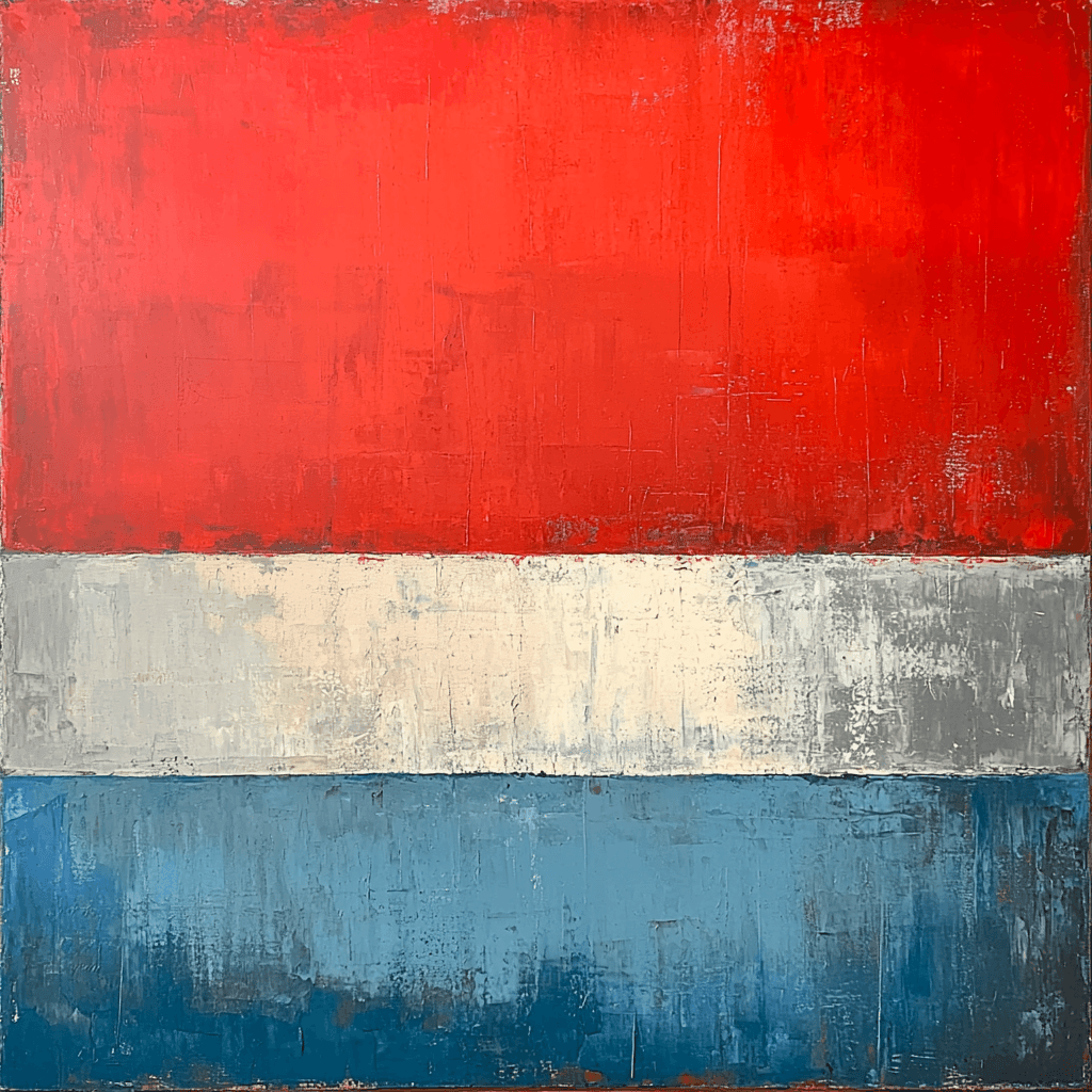 Mark Rothko Inspired Melancholy Harmony Paint By Color