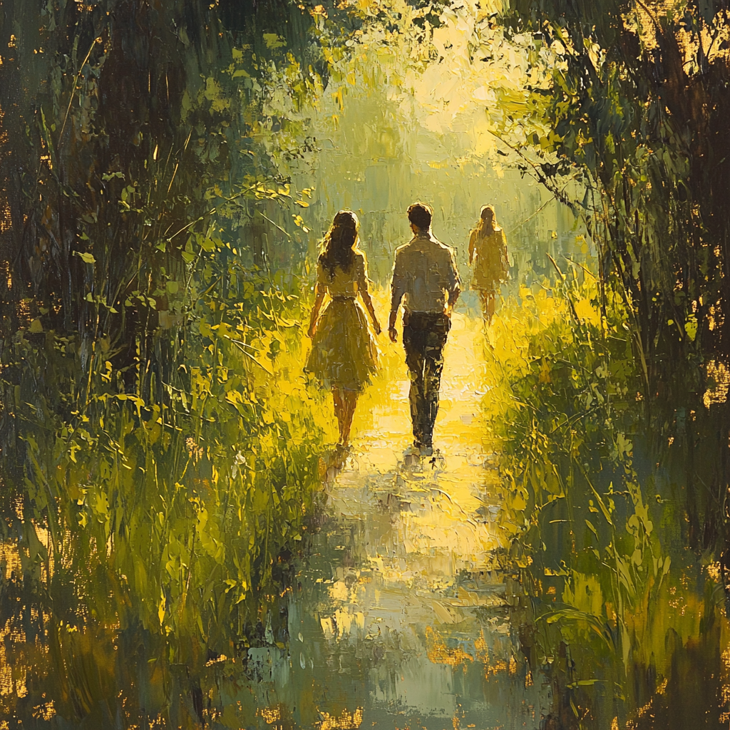 A Journey Of Love Painting Number Kit