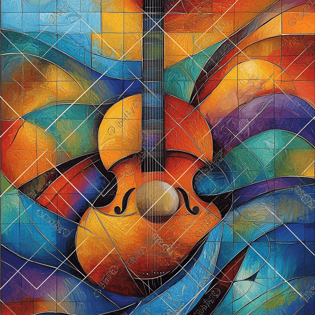 Pablo Picasso Inspired Picasso's Lyrical Harmony Numbered Painting Kits