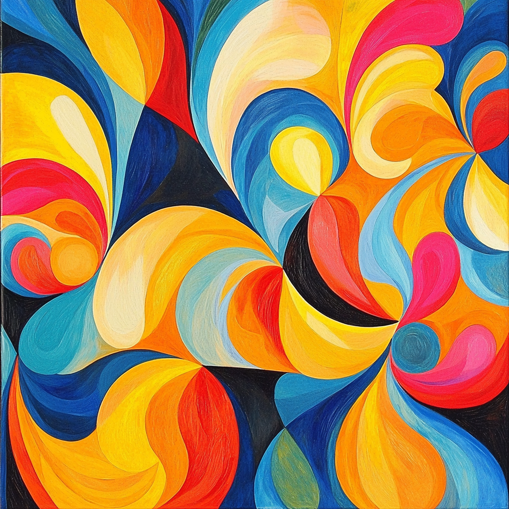 Paul Klee Inspired Melody Of Imagination Paint By Numbers Art