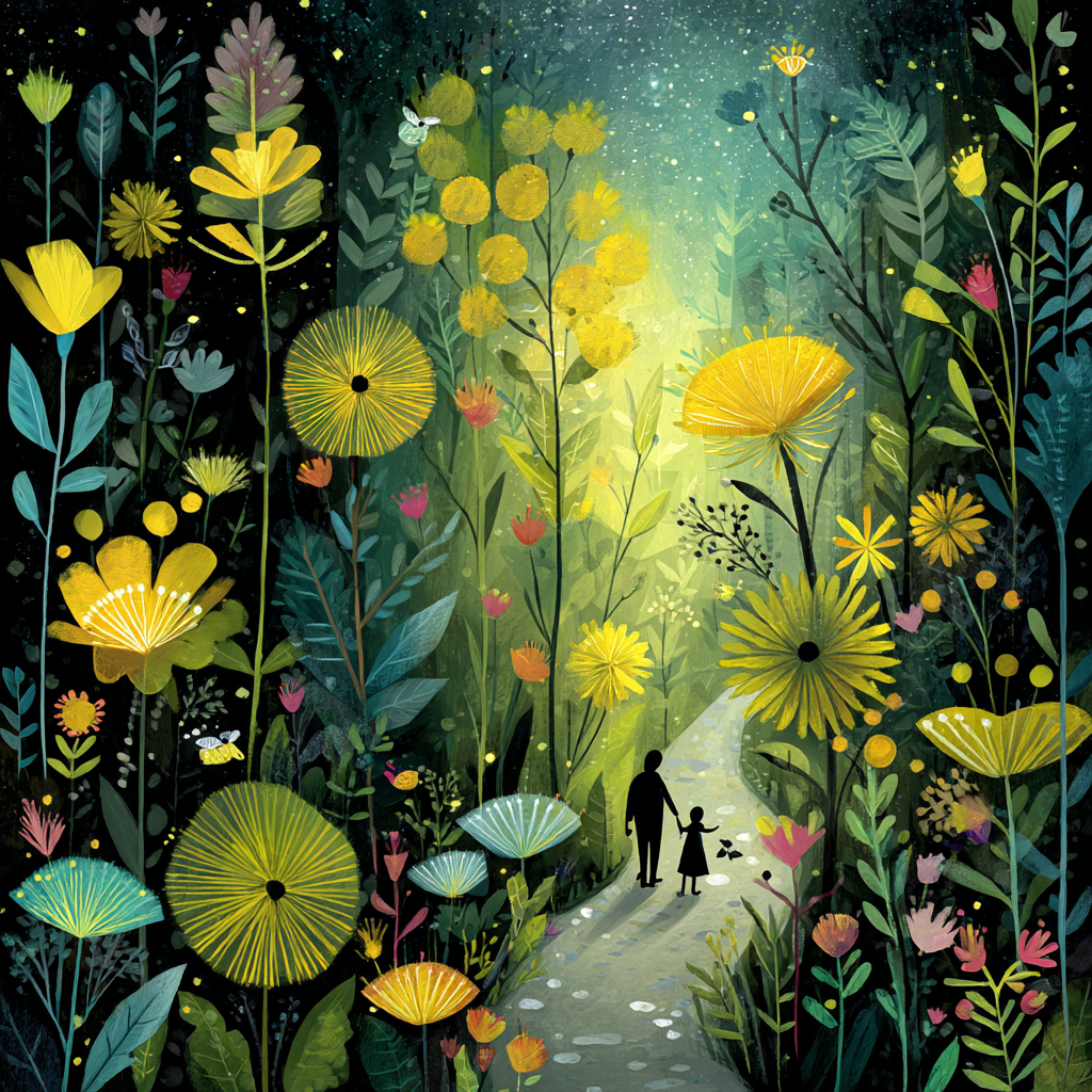 A Magical Garden Adventure Painting By Numbers Kit