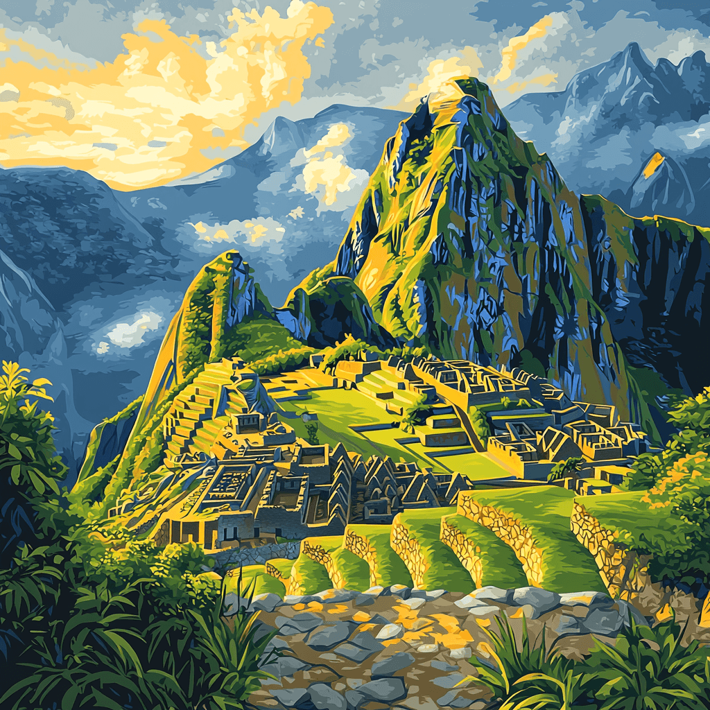 Machu Picchu - Peru Paint By Numbers