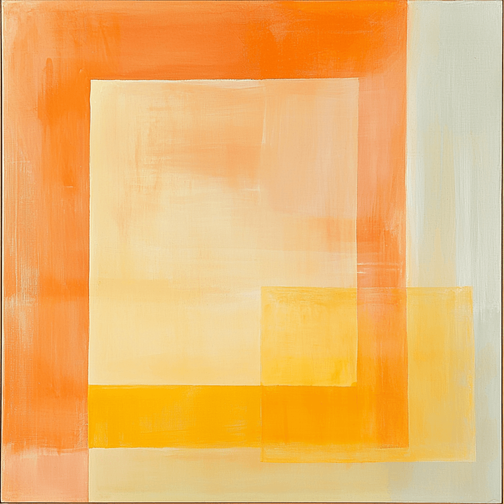 Mark Rothko Inspired Inner Light Number Painting