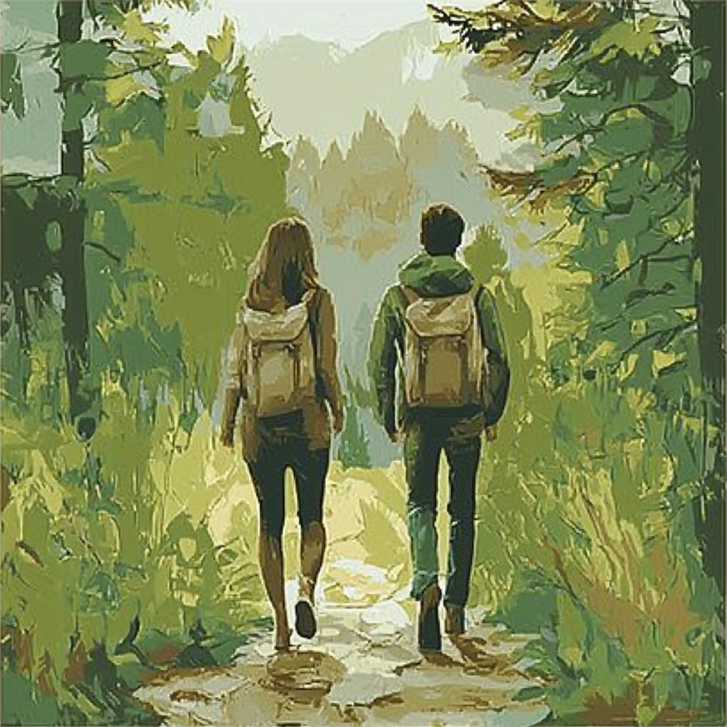 Hand In Hand Adventure Numbered Painting Kits