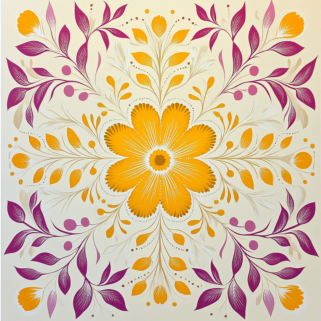 Yayoi Kusama Inspired Mirror Garden Numbered painting kits