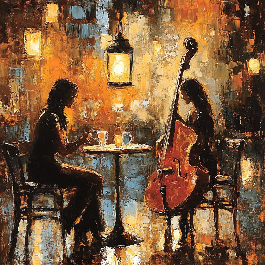 Édouard Manet Inspired Café Concert DIY paint by numbers