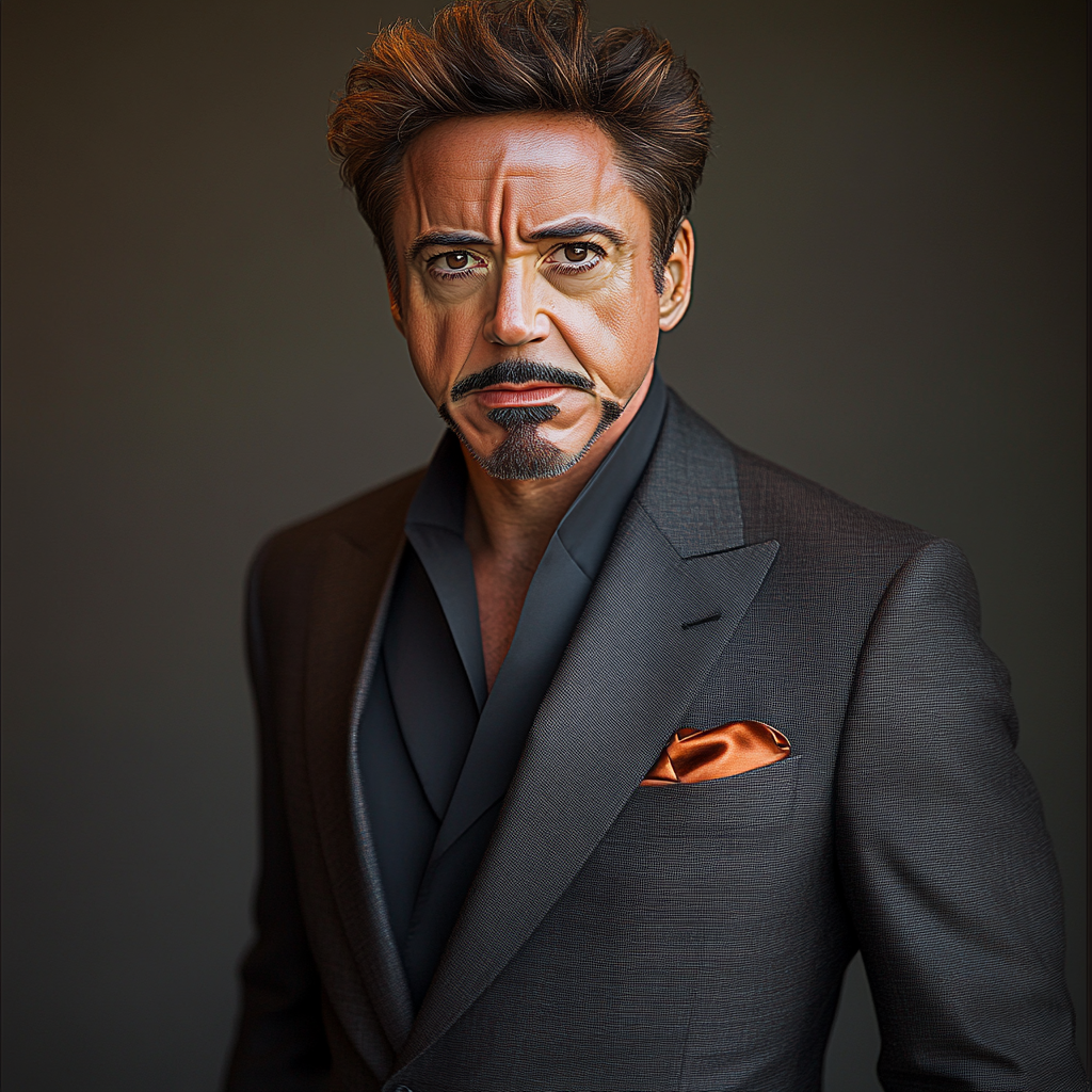 Robert Downey Jr.: Forging The Iron Persona painting number kit