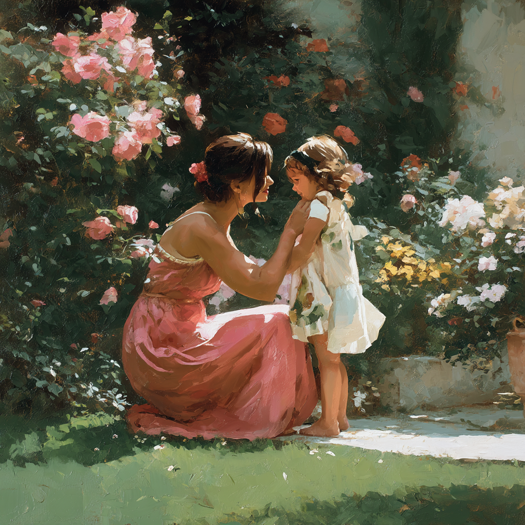 Hearts Of Maternal Love Paint By Number