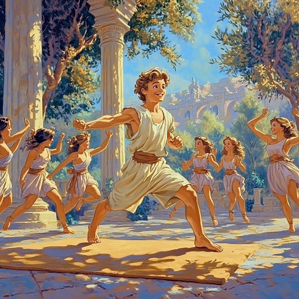 Hercules Hero Training Painting by numbers kit