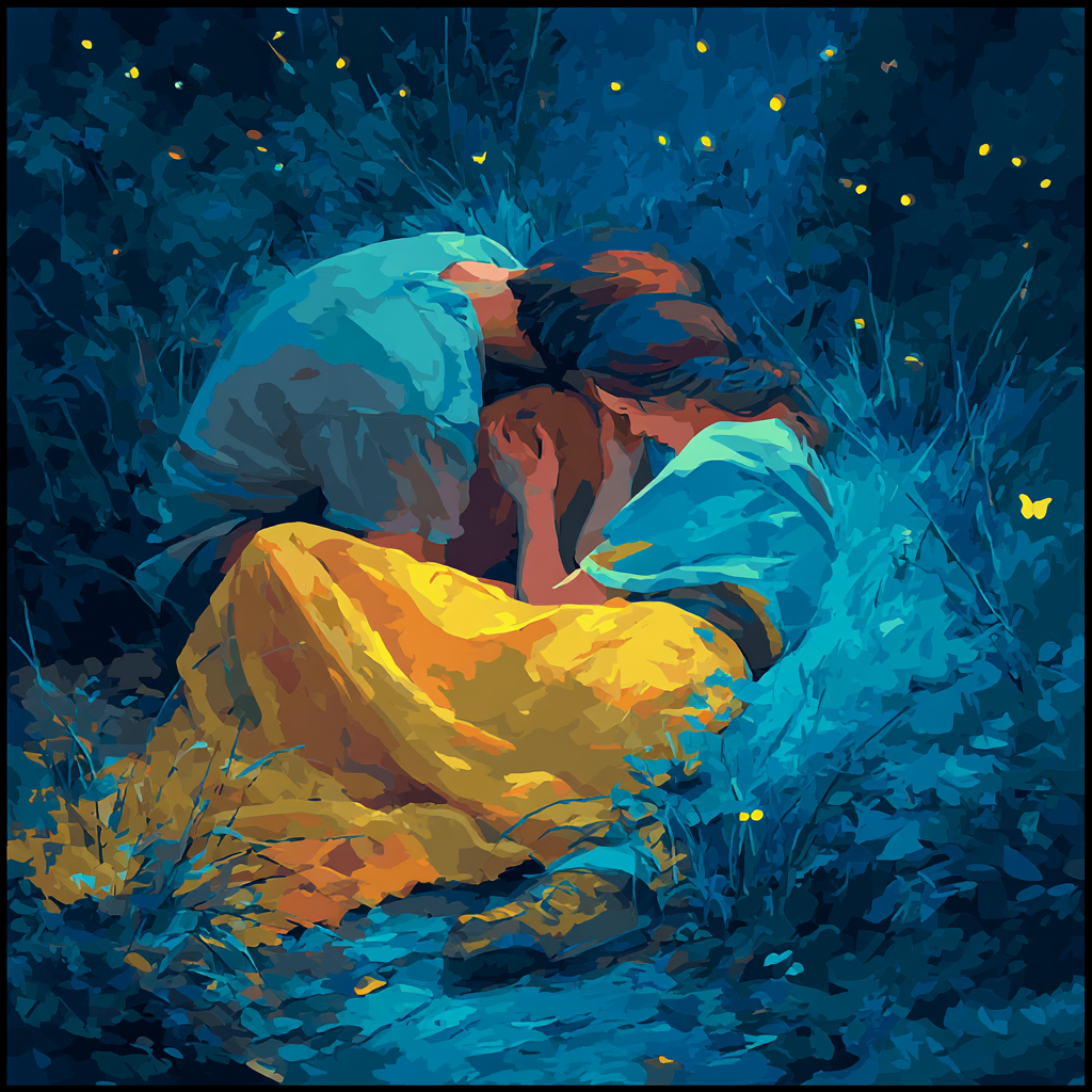 Whispers Of Love In The Night Paint By Numbers Art