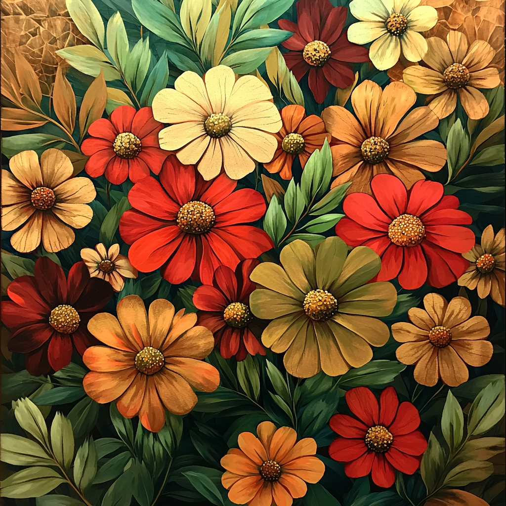 Frida Kahlo Inspired Eternal Blossoming DIY Paint By Numbers