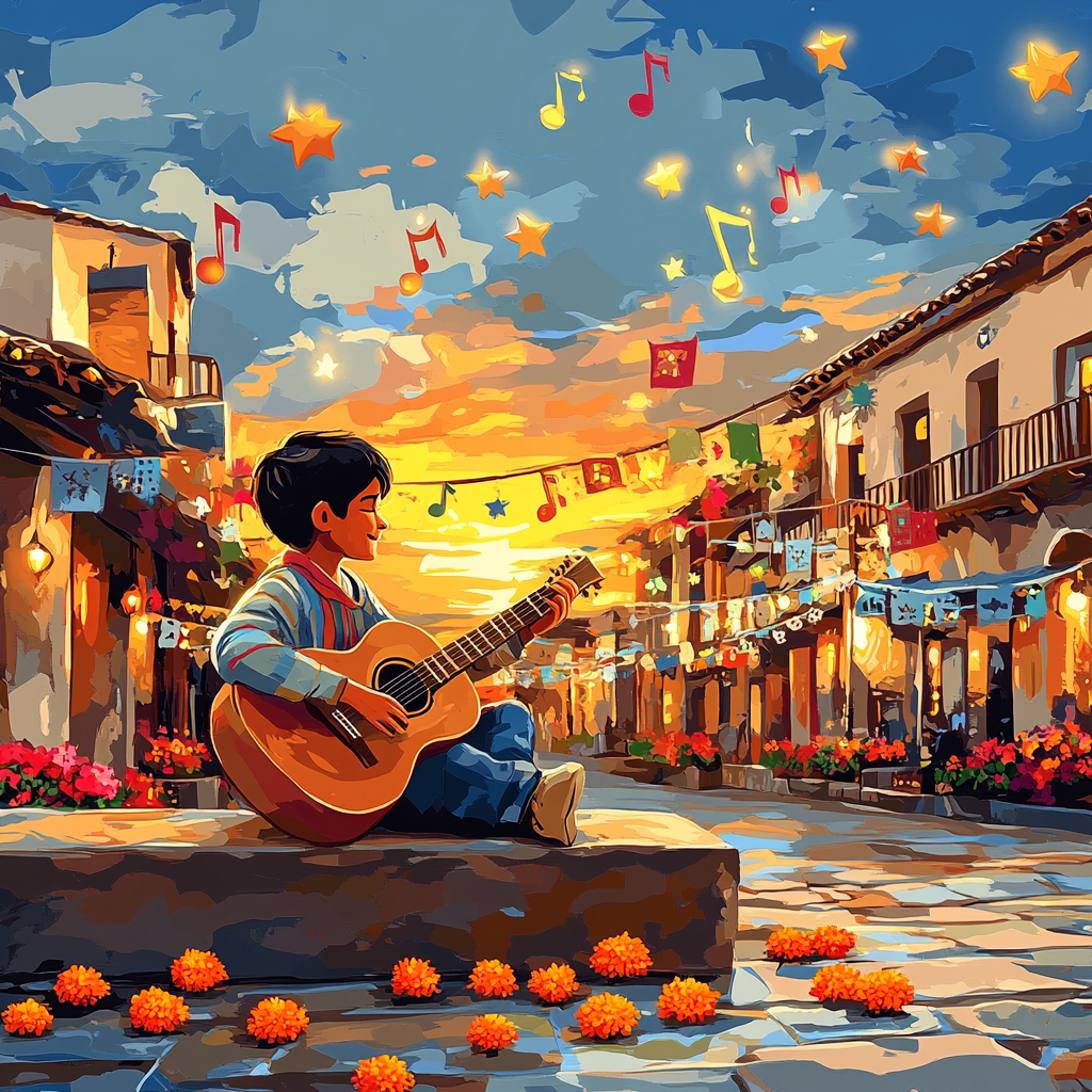 Miguel Music Of Memory Paint by numbers kits