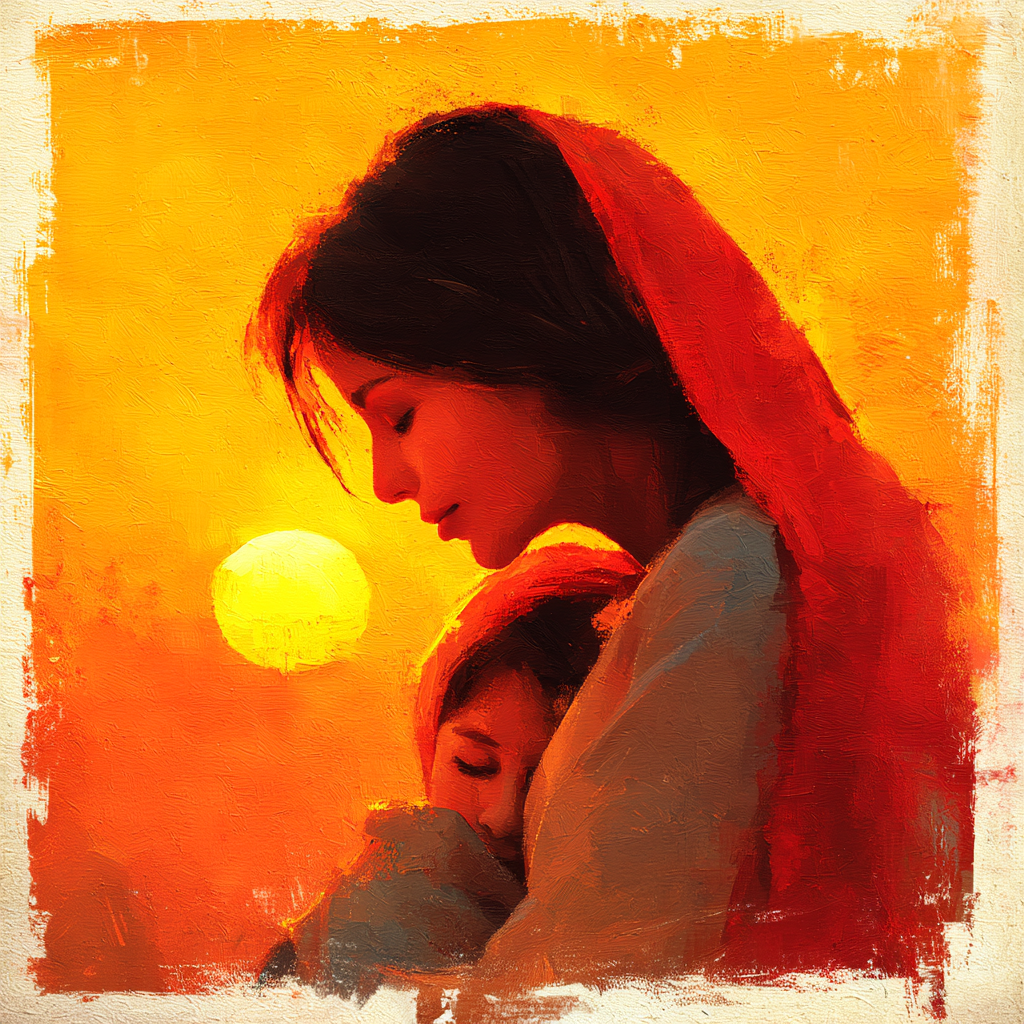 A Mother’s Love Shines Bright Paint By Numbers