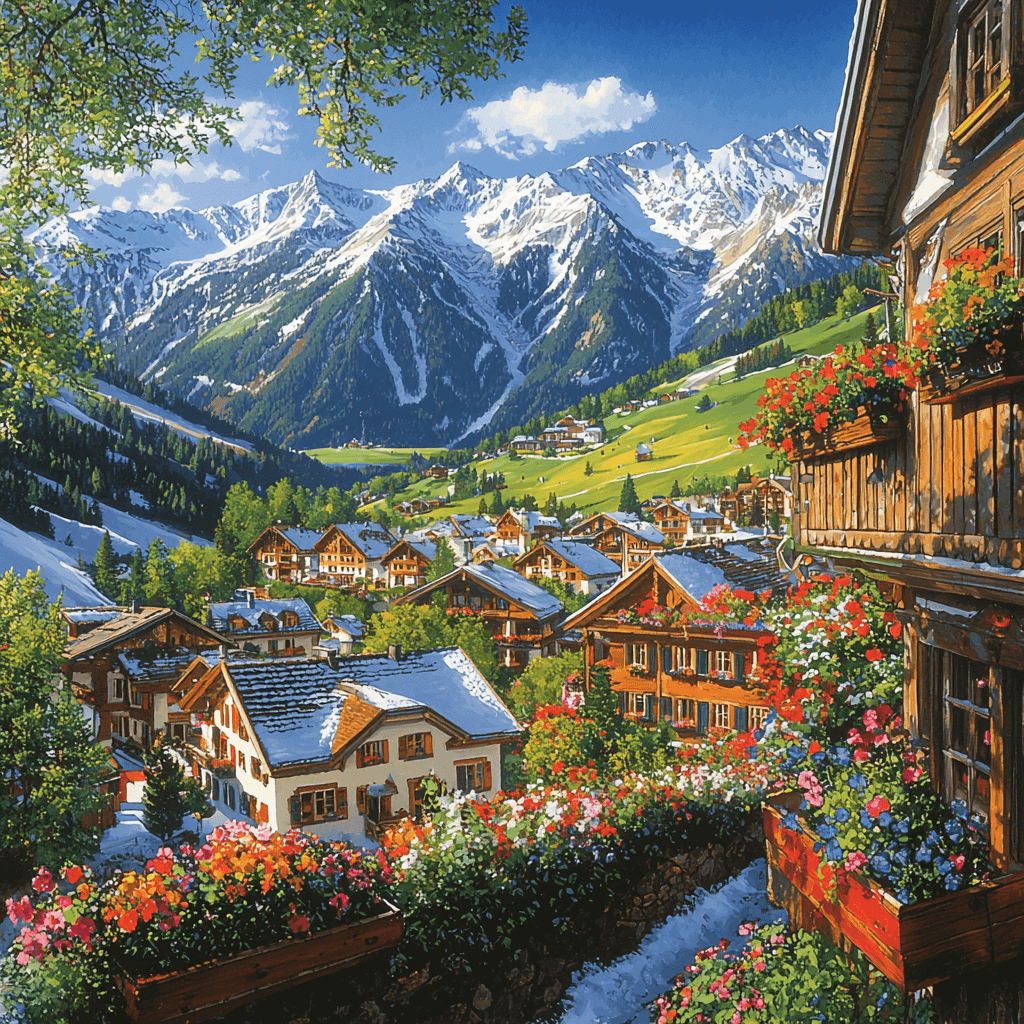 Kitzbühel - Austria Paint By Number