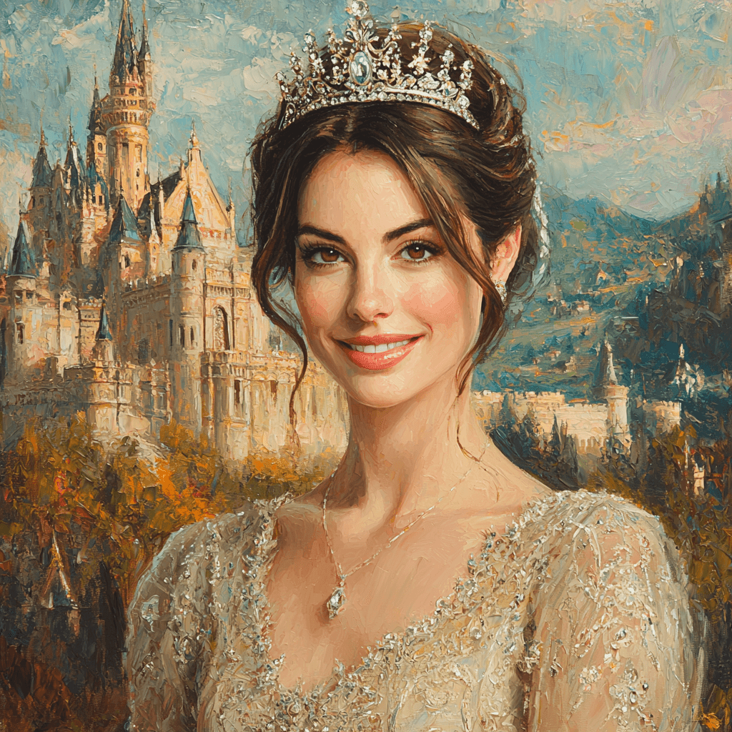 Anne Hathaway: The Princess Who Became A Powerhouse Paint By Number