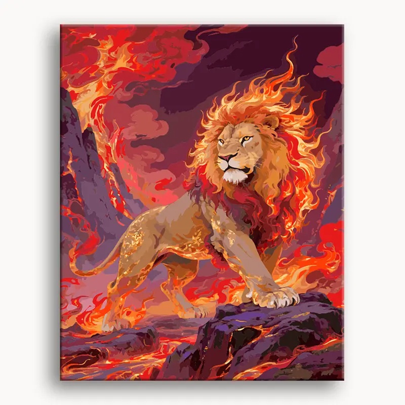 Animals Themed Painting By Numbers Kit 