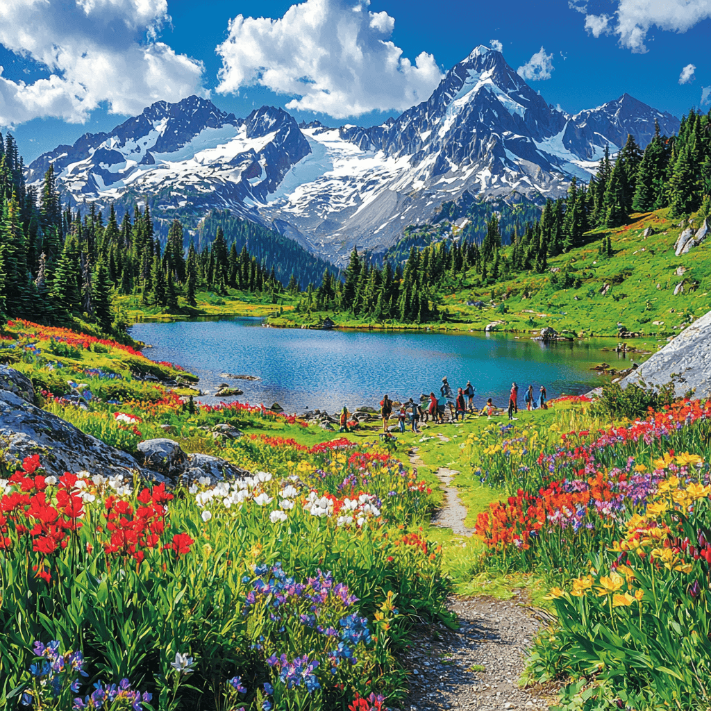 Banff National Park Paint By Numbers Kits