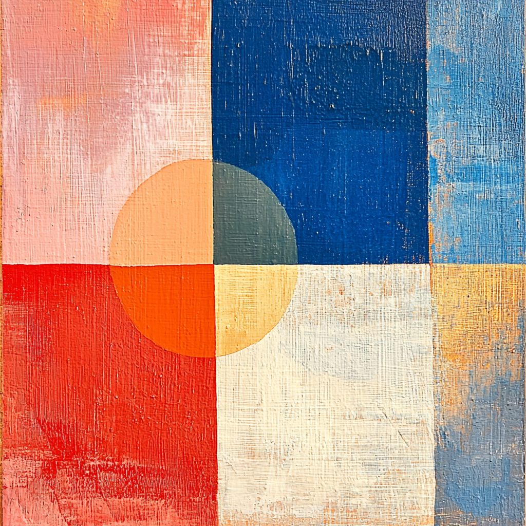 Paul Klee Inspired Harmony Of Abstraction Paint By Number