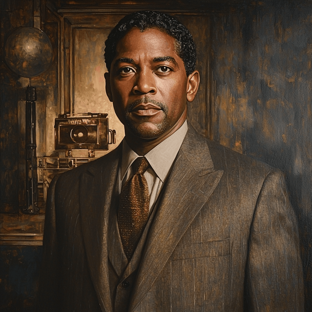 Denzel Washington: The Commanding Presence Of A Leading Man DIY Paint By Numbers
