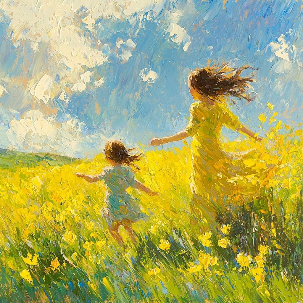 Meadow Laughter DIY Paint By Numbers