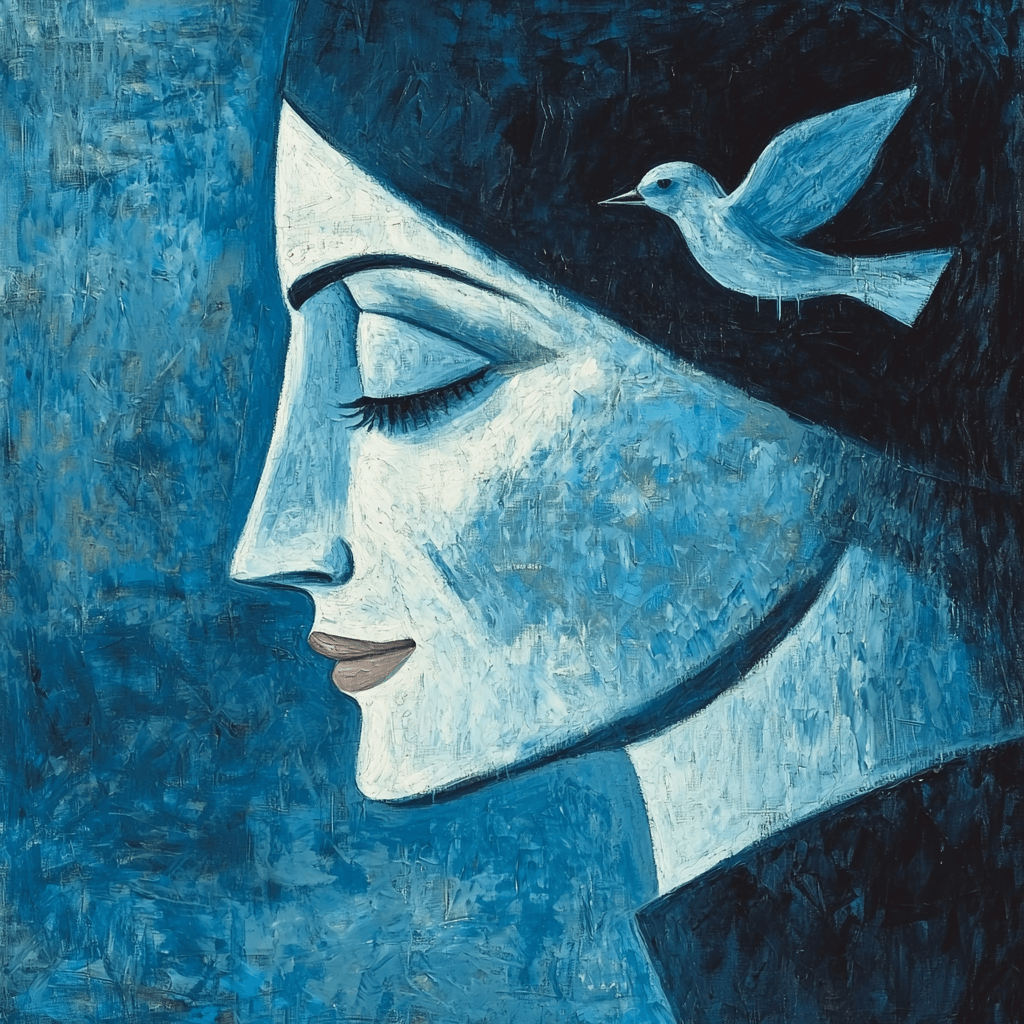 Pablo Picasso Inspired Picasso's Melancholic Muse Numbered Painting Kits