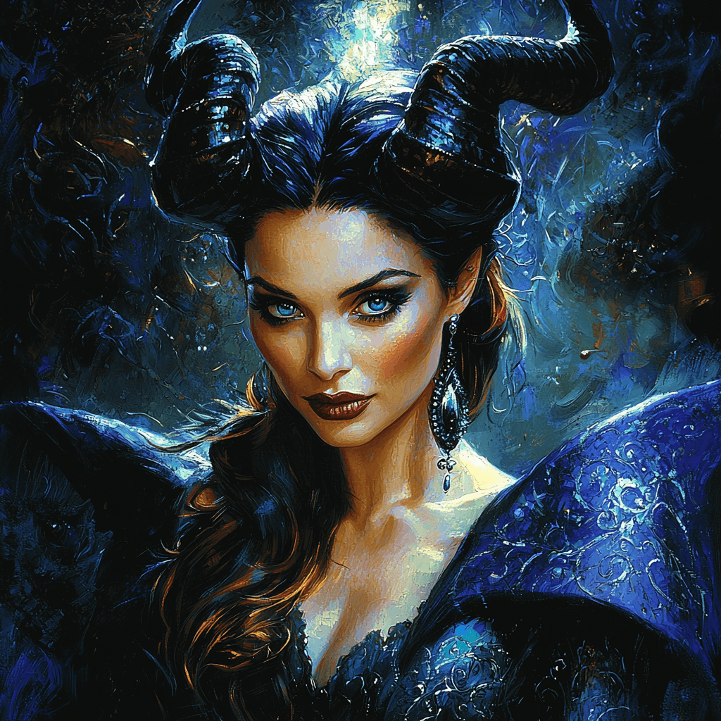 Angelina Jolie: The Fierce Protector Of Maleficent Paint By Numbers Art